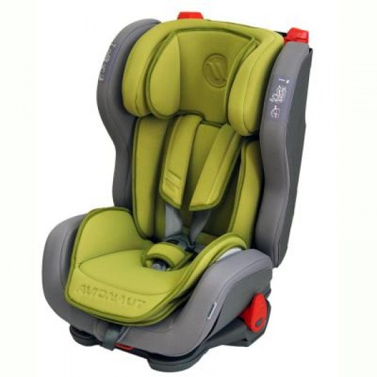 Автокресло AVIONAUT EVOLVAIR 9-36кг Оливковый/цвет базы серый