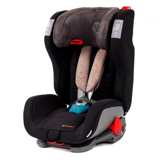 Автокресло AVIONAUT EVOLVAIR SOFTY 9-36кг Черный/Св. Серый/Бирюзовый