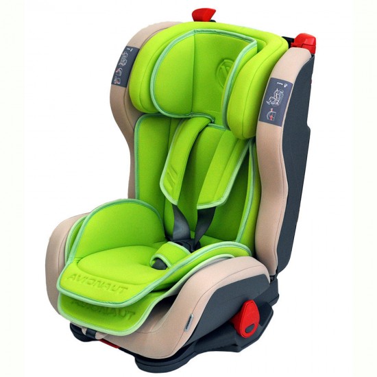 Автокресло AVIONAUT EVOLVAIR  9-36кг Зеленый/цвет базы бежевый