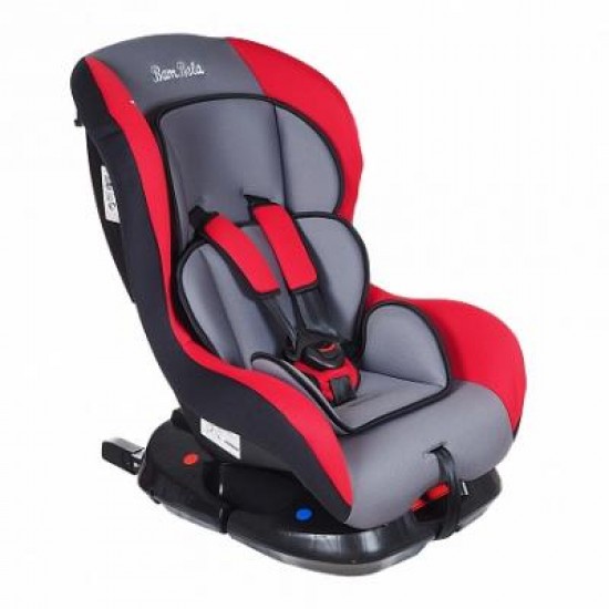 Автокресло BAMBOLA BAMBINO ISOFIX Серый/Красный