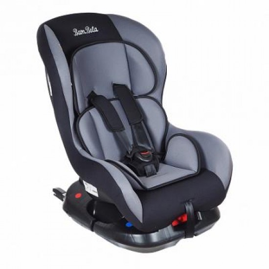 Автокресло BAMBOLA BAMBINO ISOFIX Серый/Черный