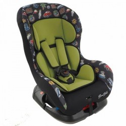 Автокресло BAMBOLA BAMBINO Путешествие Черно/Зеленый