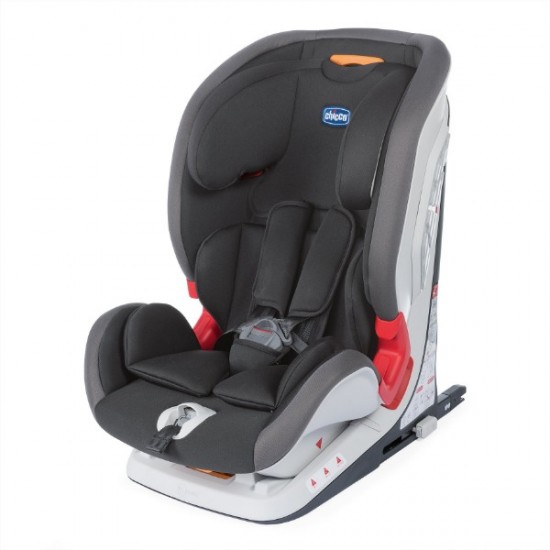 Автокресло Chicco YOUNIVERSE FIX JET BLACK Группа 1/2/3