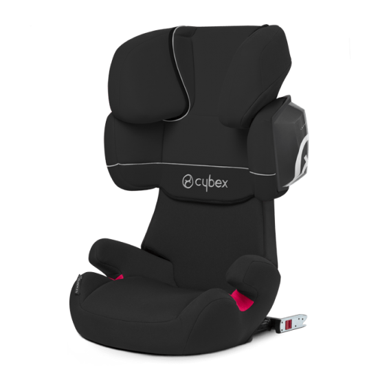 Автокресло Cybex Solution Solution X2-Fix Pure Black черный