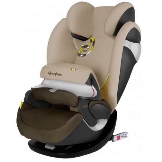Автокресло Cybex Pallas M-Fix Limestone Khaki Бежевый