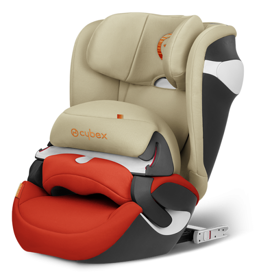 Автокресло Cybex Juno M-Fix Autumn Gold Бежевый/оранжевый