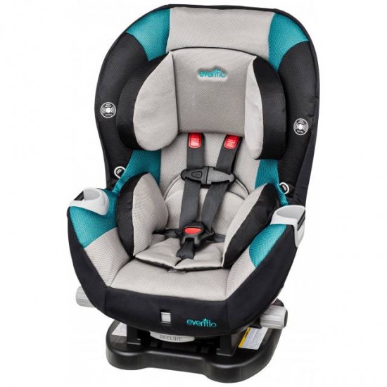 Автокресло Evenflo Triumph Everest Черный/Серый/Голубой