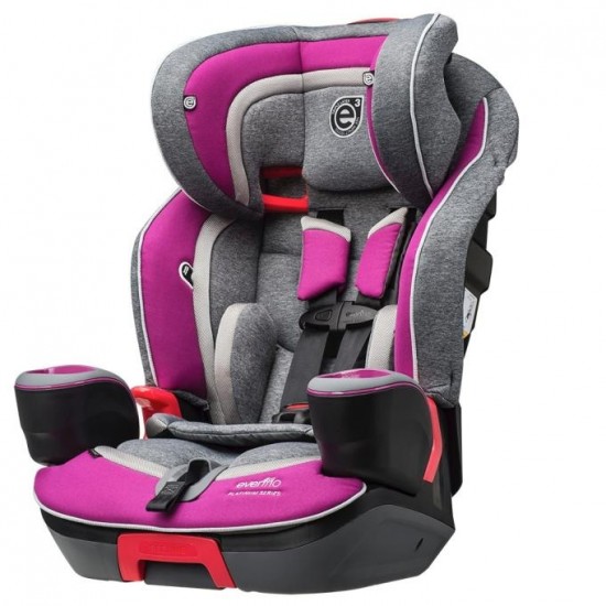 Автокресло Evenflo Evolve  Tory Серый/Розовый