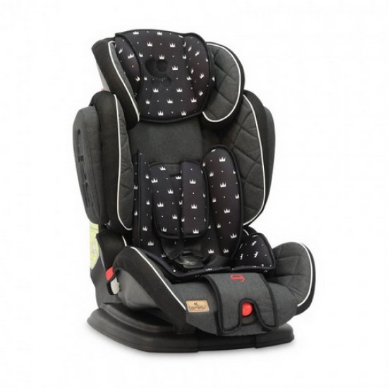 Автокресло Lorelli MAGIC Premium Black Crowns