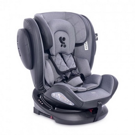 Автокресло Lorelli Aviator Isofix Black Light Grey 