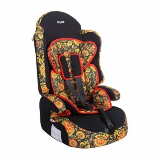 Автокресло Siger ПРАЙМ Isofix ART Хохлома