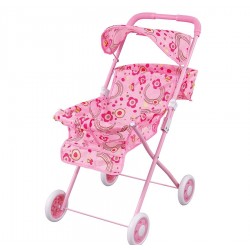 Кукольная коляска/трость FEI LI TOYS  42х34.5х63cm розовый