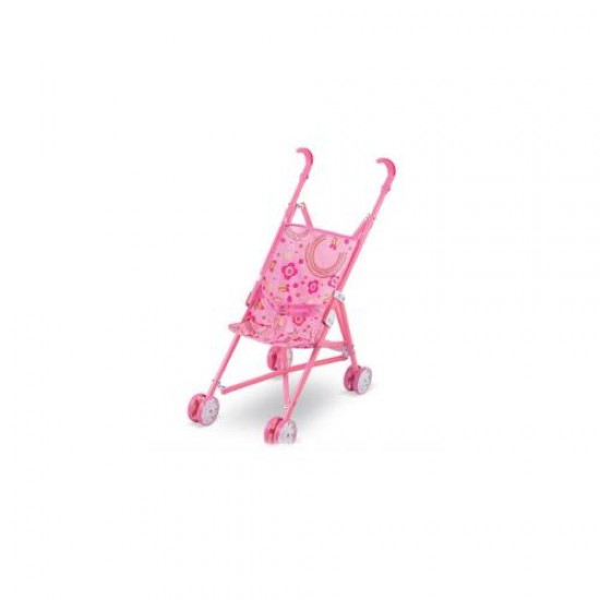 Кукольная коляска/трость FEI LI TOYS 35.5х24.5х52cm розовый