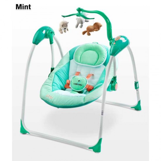 Детские электрокачели Caretero Loop Mint