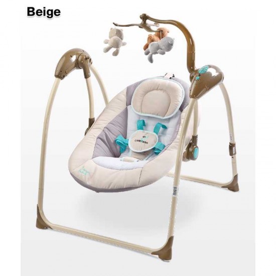 Детские электрокачели Caretero Loop Beige