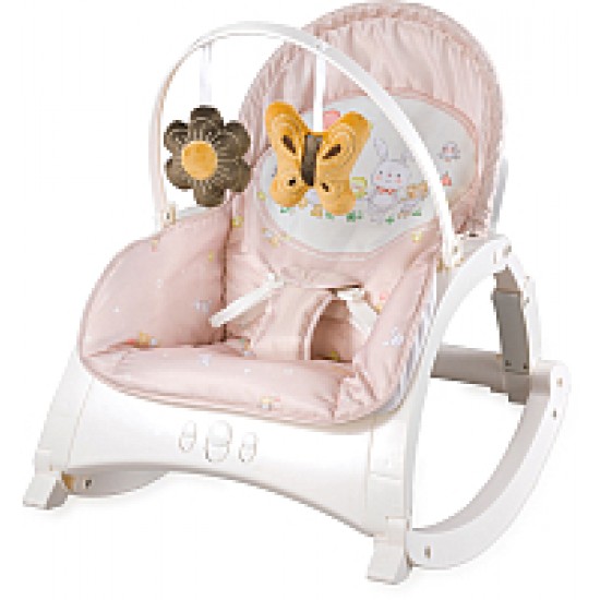 Детский шезлонг Lorelli Alex Beige Bear Party 10110121954