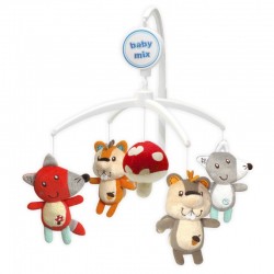 Каруселька с плюшевыми игрушками TK/349М белочки                                