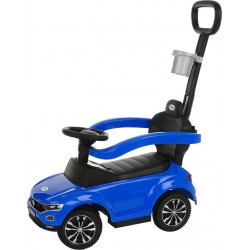 Каталка PITUSO VOLKSWAGEN Blue/Синий с ручкой
