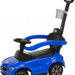 Каталка PITUSO VOLKSWAGEN Blue/Синий с ручкой