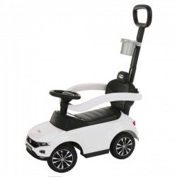 Каталка PITUSO VOLKSWAGEN White/Белый с ручкой