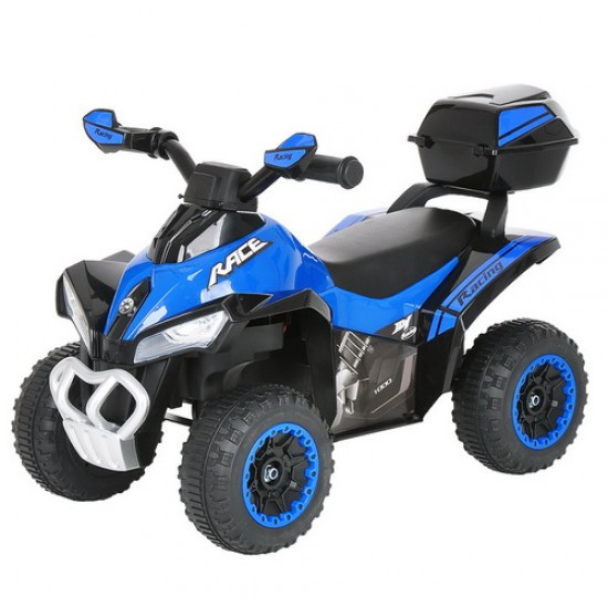 Каталка PITUSO КВАДРОЦИКЛ с багажником BLUE/Синий