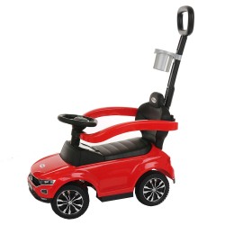 Каталка PITUSO VOLKSWAGEN Red/Красный с ручкой