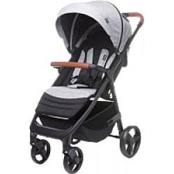 Детская прогулочная коляска 4BABY Stinger light grey