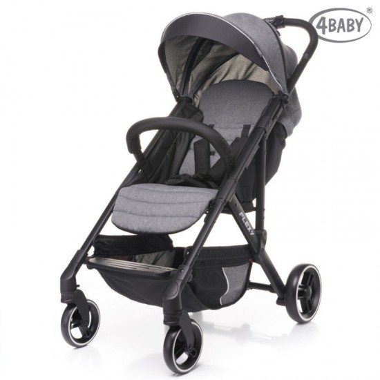 Детская прогулочная коляска 4BABY RIO-FLEXY Grey