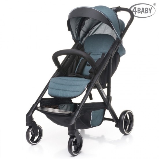 Детская прогулочная коляска 4BABY RIO-FLEXY Blue