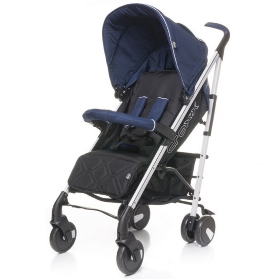 Детская прогулочная коляска 4BABY CROXX navy blue