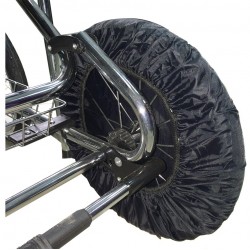 Чехлы на колёса большого диаметра для прогулки BAMBOLA 4 шт в комплекте D=35.5 см