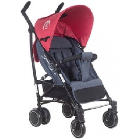 Коляска/трость BAMBOLA ECLIPSE серый/красный