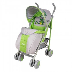 Коляска-трость BamBola  КРОКОДИЛ Зеленый/серый