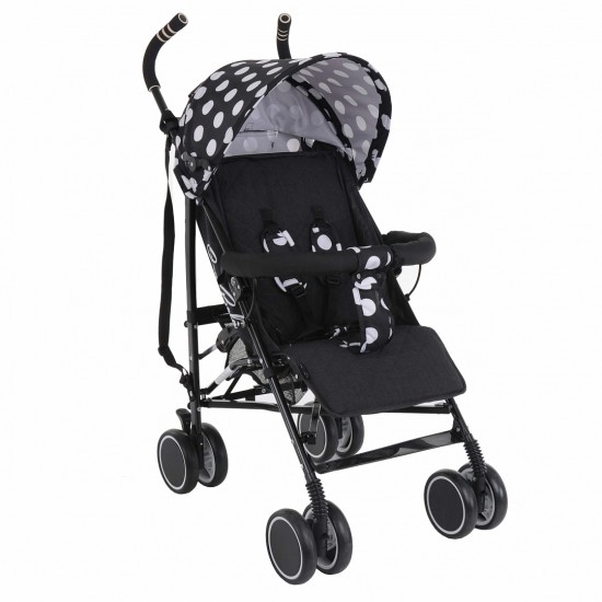 Коляска трость BAMBOLA PALLINO Черный/Белый