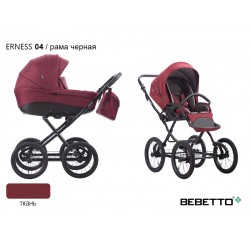 Детская коляска 2 в 1 Bebetto Erness 04 рама черная