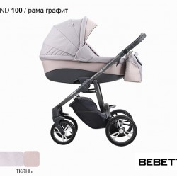 Детская коляска 2 в 1 Bebetto Holland 100 рама графит