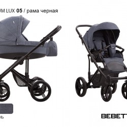 Детская коляска 2 в 1 Bebetto Magnum LUX 05 рама черная