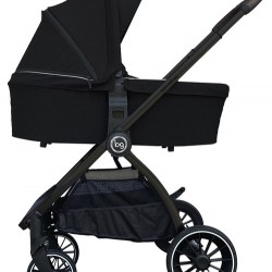 Детская коляска Bubago Lacio Black 3 в 1 черная рама