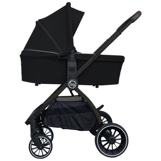 Детская коляска Bubago Lacio Black 3 в 1 черная рама