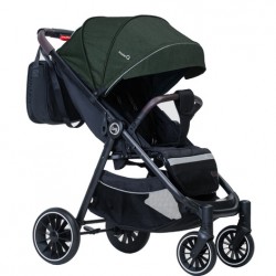 Детская коляска Bubago model Q BG 201 Shiny green (Блестящий зеленый)