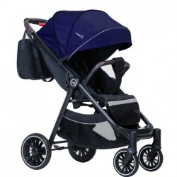 Детская коляска Bubago model Q BG 201 Space blue (Космический синий)