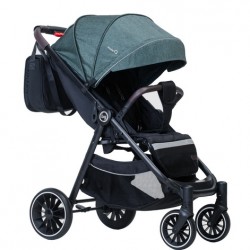 Детская коляска Bubago model Q BG 201 Brilliant (сверкающий бирюзовый)
