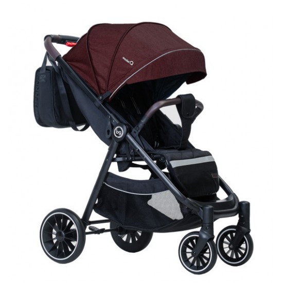 Детская коляска Bubago model Q Air BG 202 Bordo (бордовый)