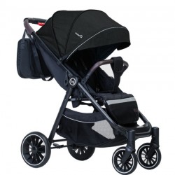 Детская коляска Bubago model Q Air BG 202 Black (черный)