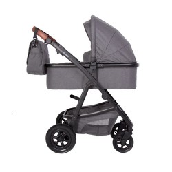 Детская коляска Bubago Voyage BG 702 3в1 светло-серый