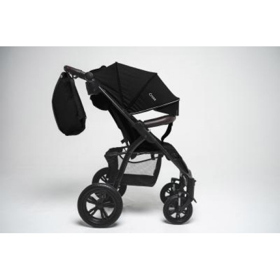 Детская прогулочная коляска Bubago BG2020/2 цвет Black (Черный)