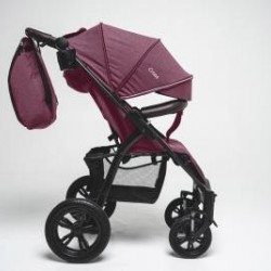 Детская прогулочная коляска Bubago BG2020/2 цвет Wine Red (Красное вино)