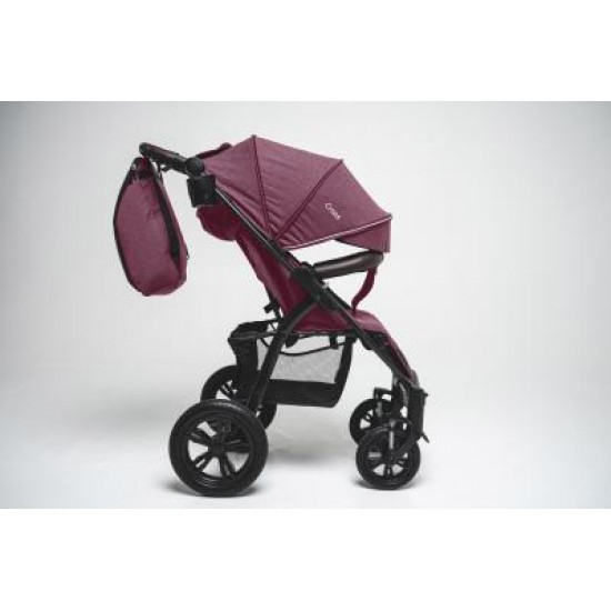 Детская прогулочная коляска Bubago BG2020/2 цвет Wine Red (Красное вино)