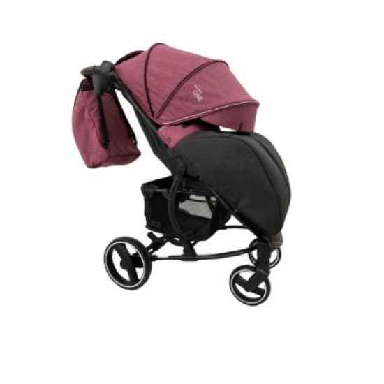 Детская коляска Bubago BG1120 MODEL ONE Beetroot & black (Свекольно-черный)