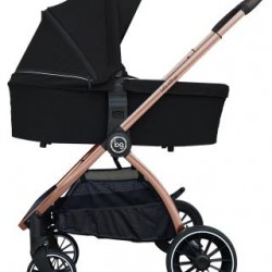 Детская коляска Bubago Lacio Black 3в1 (бронза)